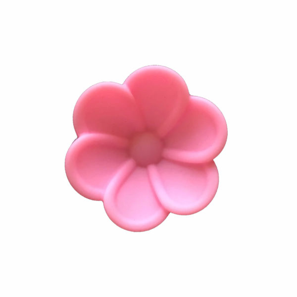 5cm pink begonia flower silicone mould