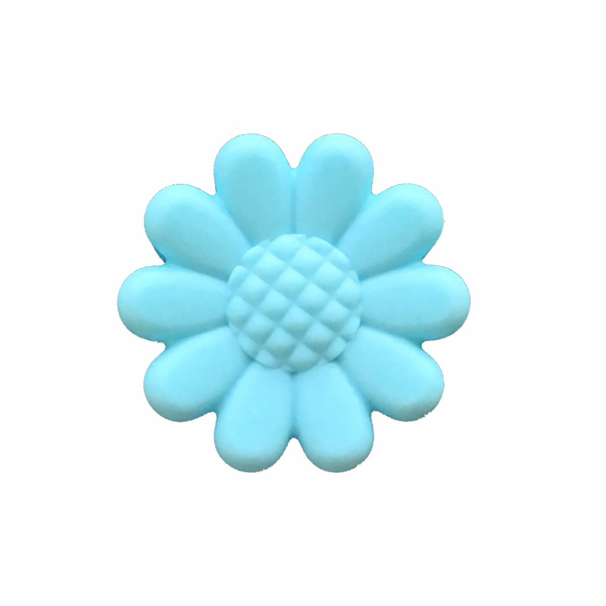 5cm blue daisy flower single cavity silicone mould