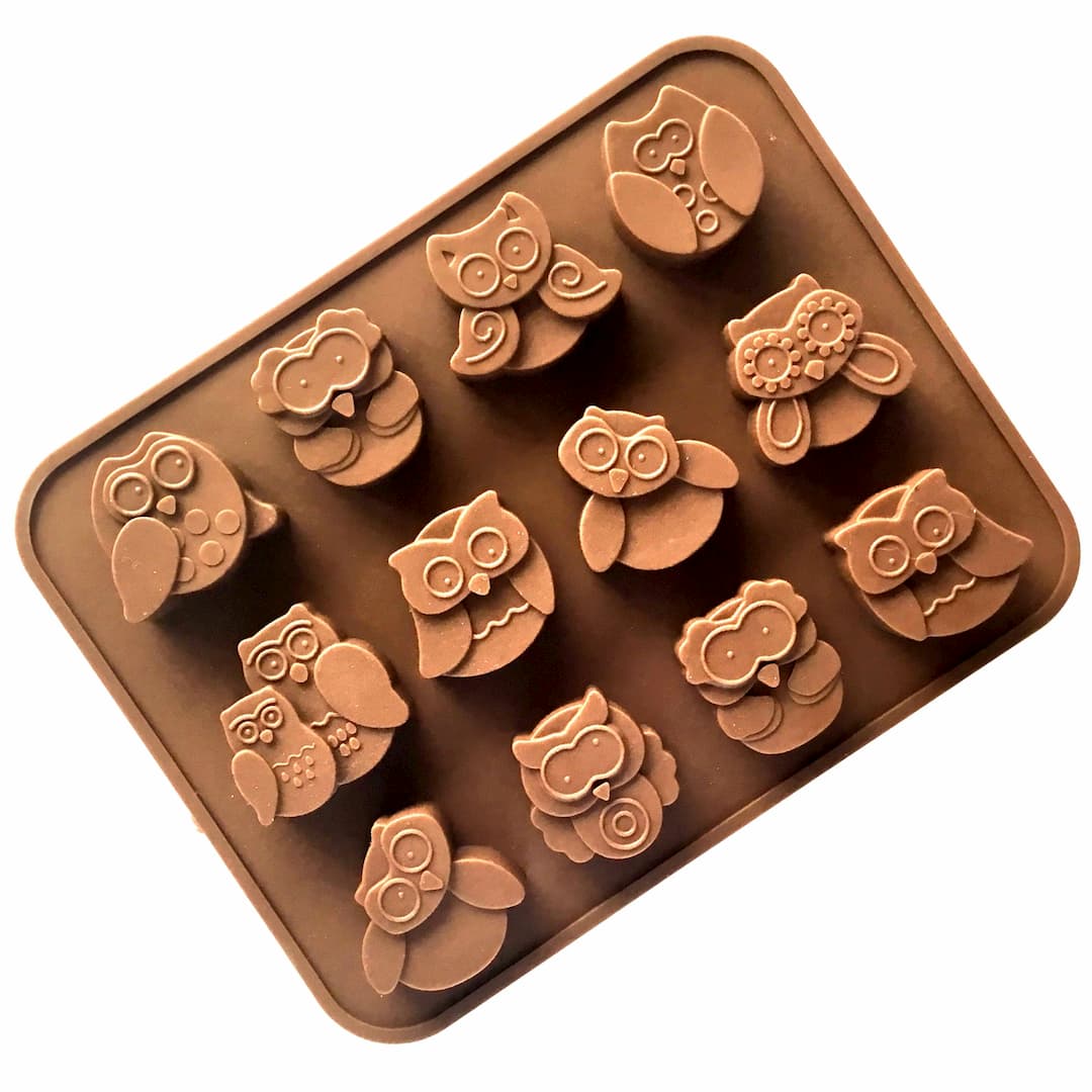 tiny owls silicone mould