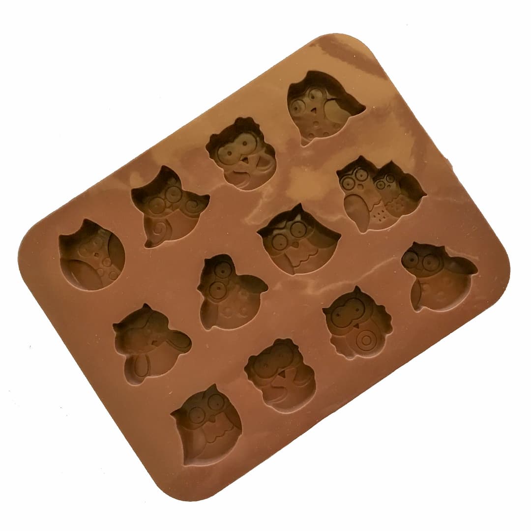 owl silicone mould