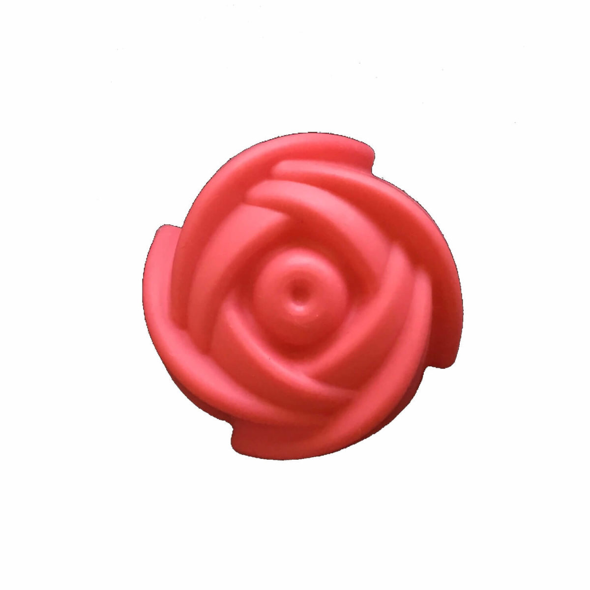 5cm red rose single cavity silicone mould