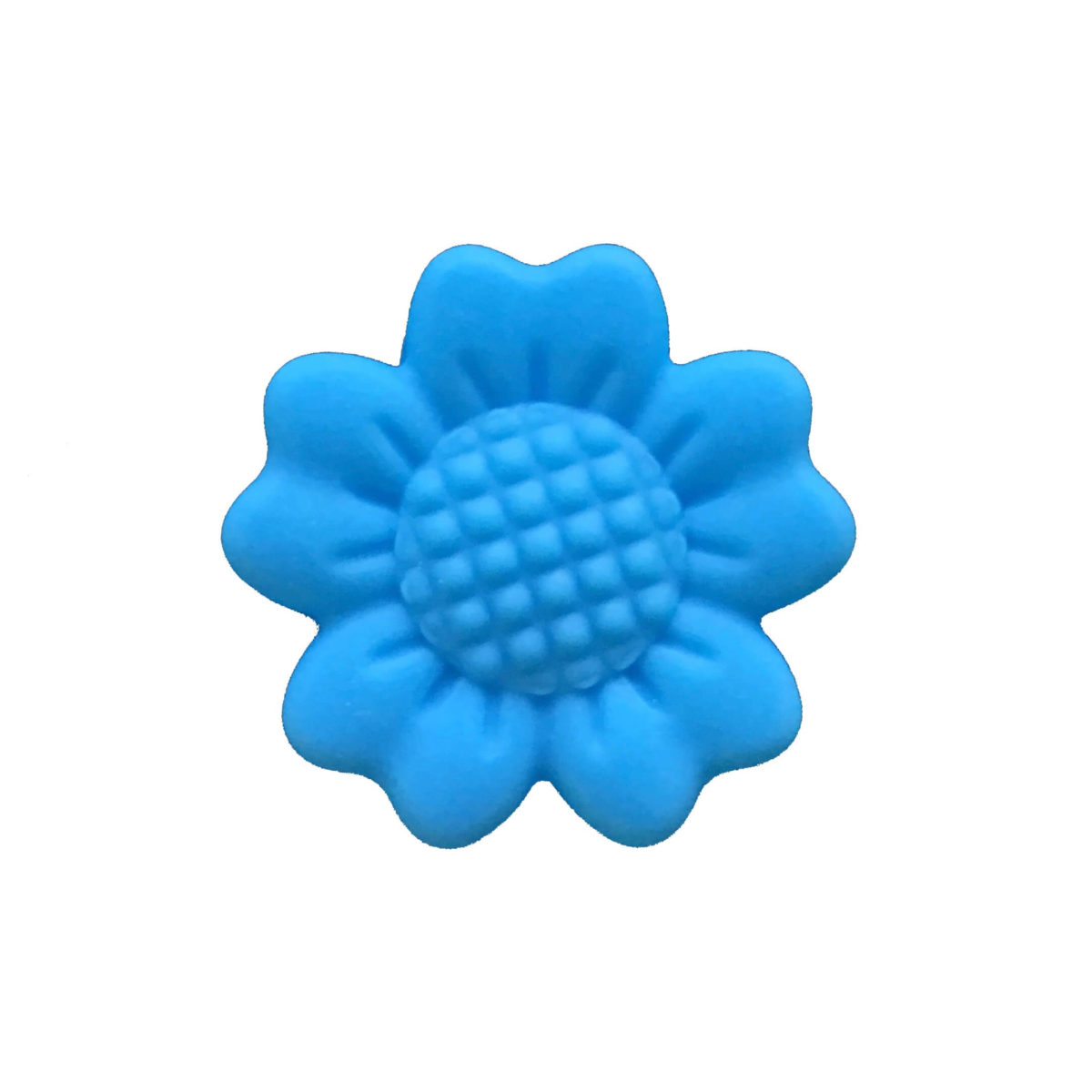 5cm blue sunflower single cavity silicone mould