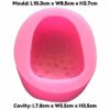 baby doll silicone mould dimensions