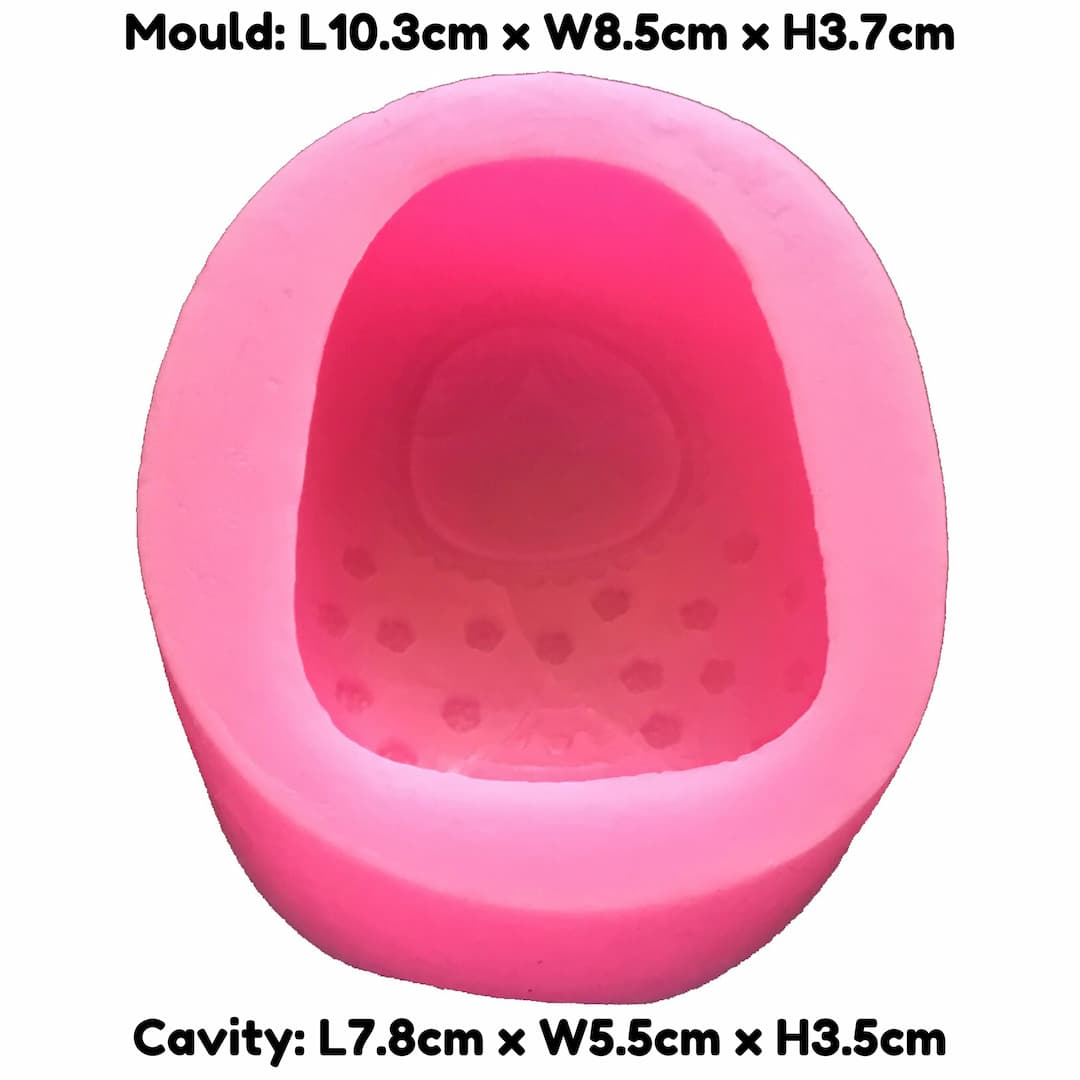 baby doll silicone mould dimensions