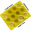 emoji silicone mould dimensions