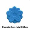 impatience flower silicone mould dimensions