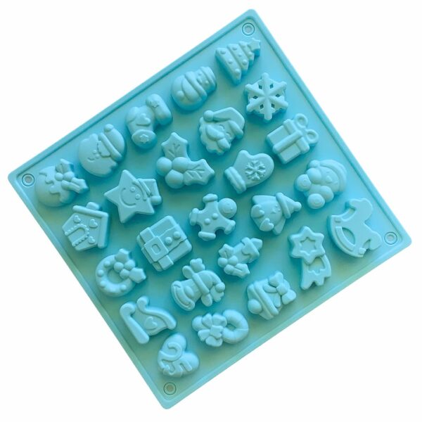 advent calendar christmas silicone mould